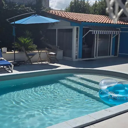 Maison Avec Piscine Proche Ocean 度假居 卡布勒通