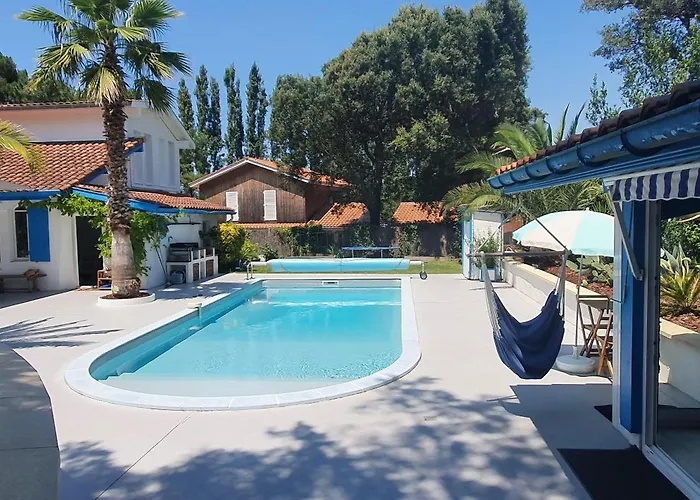 Maison Avec Piscine Proche Ocean Ferienhaus *