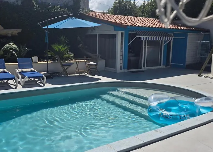 Maison Avec Piscine Proche Ocean 度假居 卡布勒通